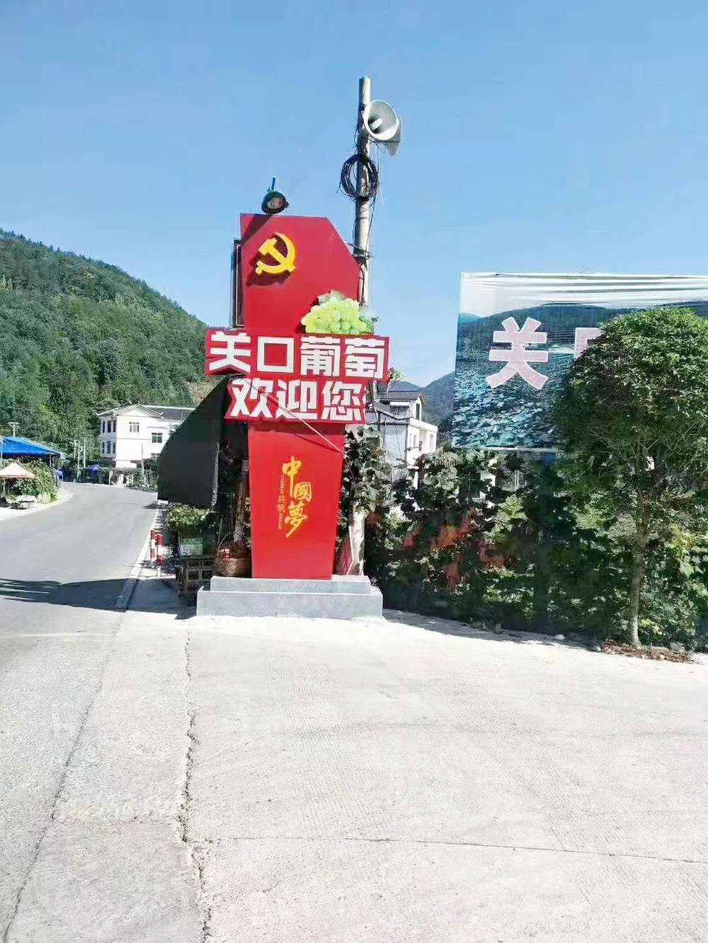 2019花坪鎮(zhèn)關口葡萄小品景觀